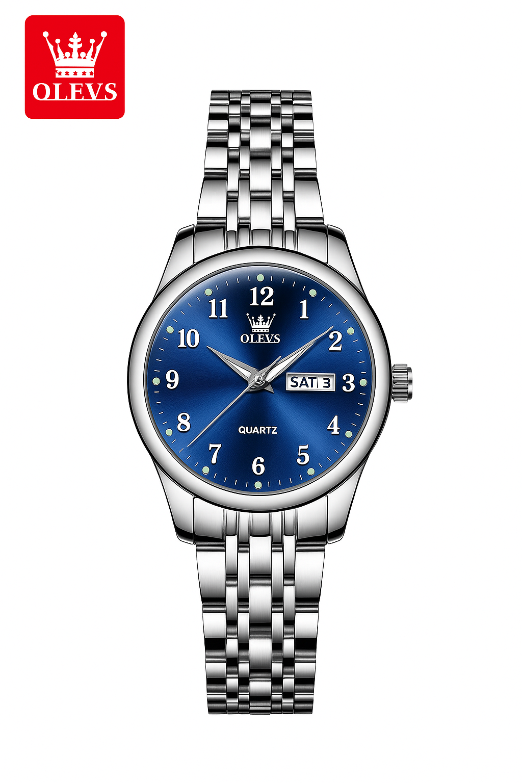 OLEVS Elegant Ladies Luxury Watch | Quartz Chronograph